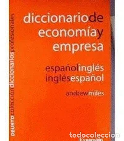 Libros: Diccionario de Econom&iacute;a y Empresa- 9788423434961