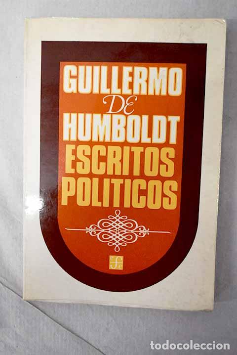 Livros em segunda m&atilde;o: Escritos pol&iacute;ticos: De Humboldt, Guillermo.- De Humboldt, Guillermo