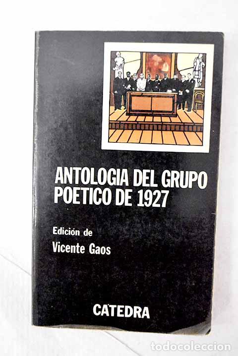 Libros: Antologia del grupo po&eacute;tico de 1927