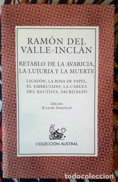 Livres: Retablo de la avaricia, la lujuria y la muerte- 9788423919703