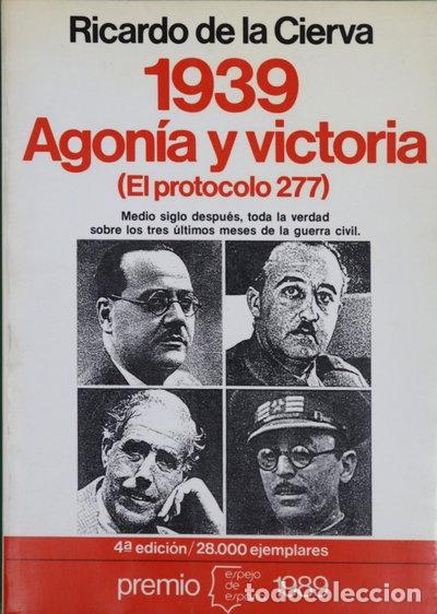 Libros: 1939, Agon&iacute;a y victoria- 9788432058684