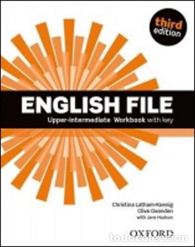 books: English File Upper-intermediate Workbook with Key- 9780194558501