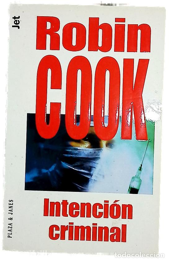 Libros: Intenci&oacute;n criminal - Cook, Robin