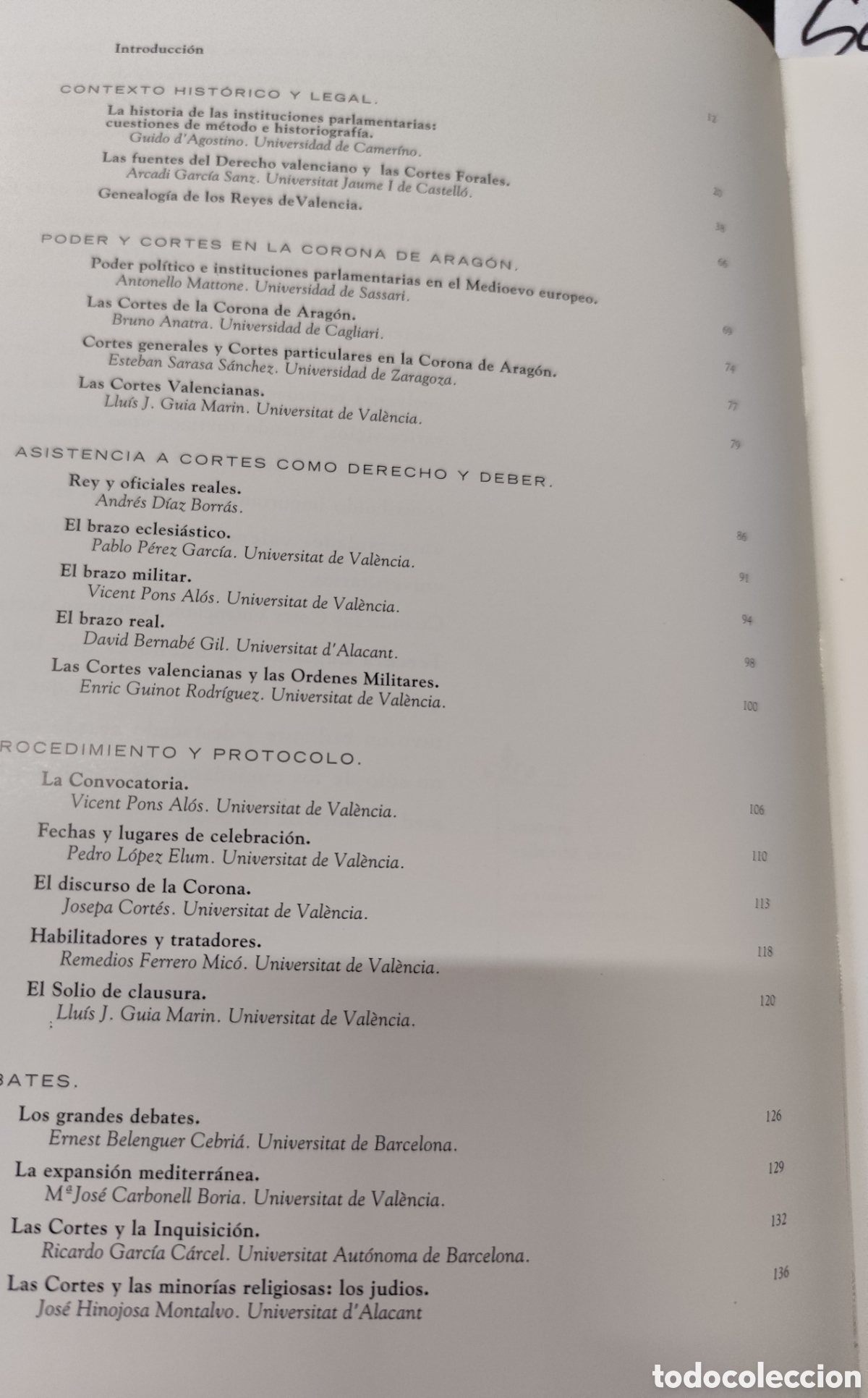 Libros: LAS CORTES FORALES VALENCIANAS. Poder y representaci&oacute;n - Foto 3