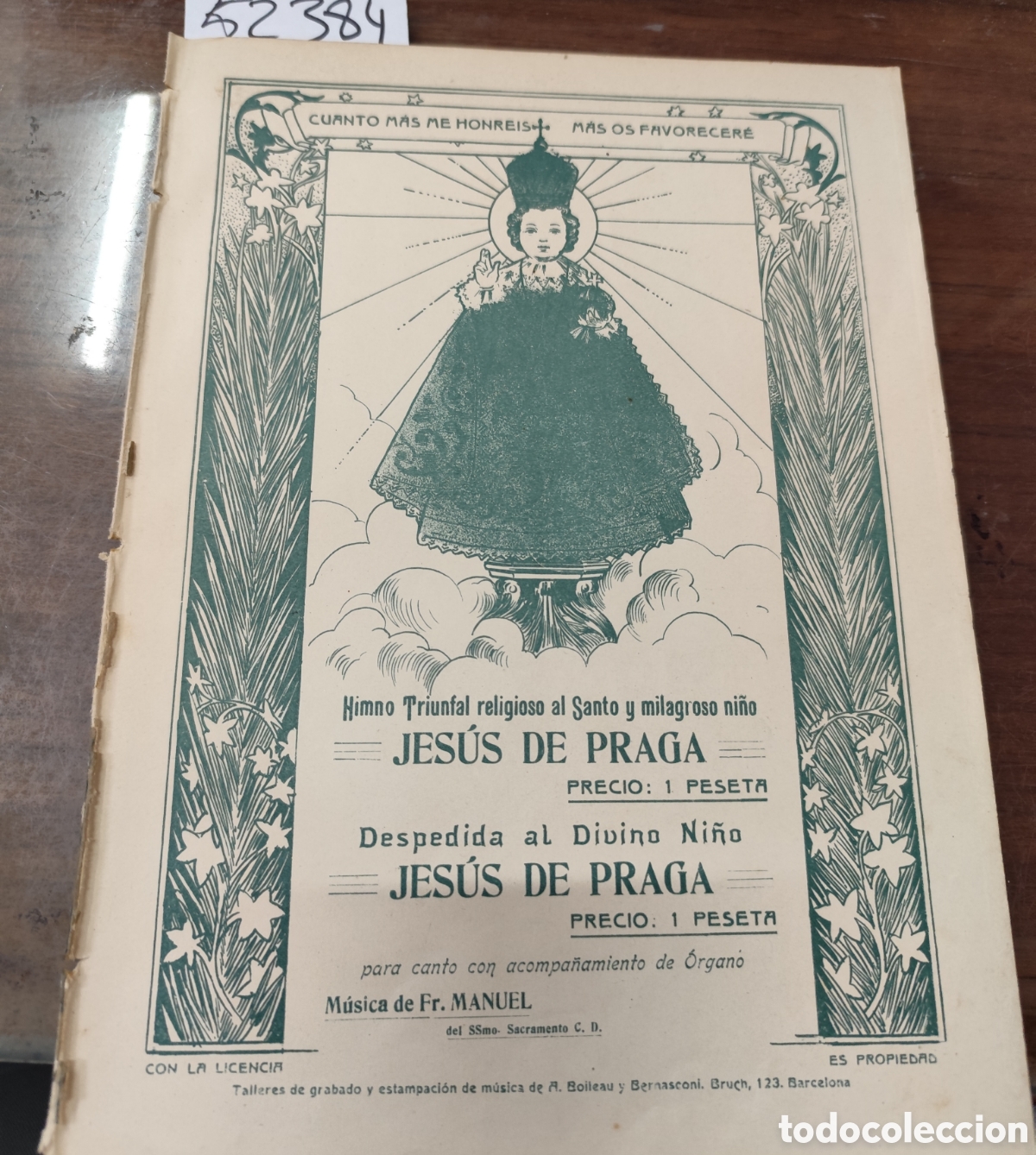 B&uuml;cher: HIMNO TRIUNFAL RELIGIOSO AL SANTO Y MILAGROSO NI&Ntilde;O JESUS DE PRAGA. Despedida al Divino Ni&ntilde;o Jes&uacute;s de