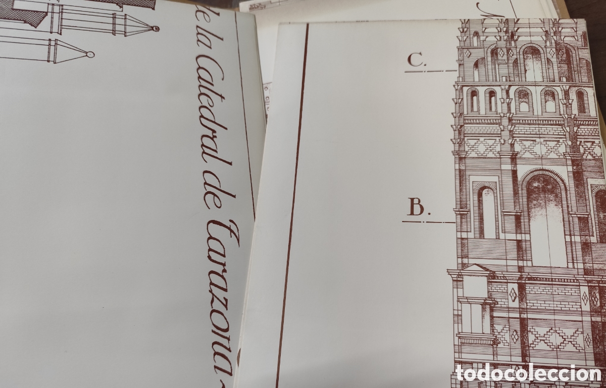 Libros: ARTE MUDEJAR ARAGONES. Planos. Arquitectura - Foto 3