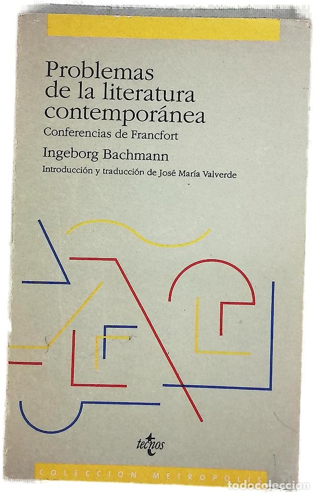Libros: Problemas de la literatura contempor&aacute;nea