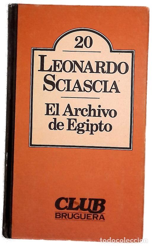 books: El archivo de Egipto - Sciascia, Leonardo; Poljak, Ana