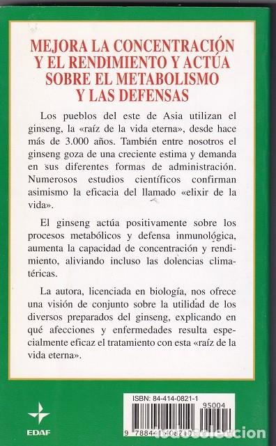 Libros: Ginseng Sano y en forma con la ra&iacute;z de la vida eterna - Ingrid Pfendtner - Foto 2