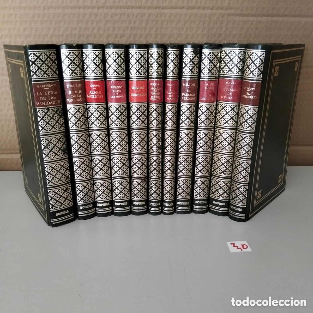 Libros: 10 libros antiguos de tapa dura de la Editorial Ram&oacute;n Sopena