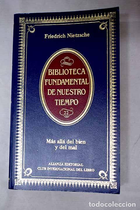 B&uuml;cher: M&aacute;s all&aacute; del bien y del mal.- Nietzsche, Friedrich