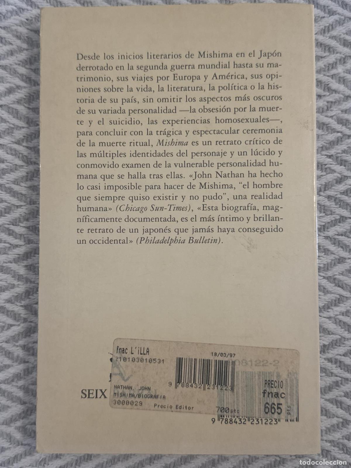 Libros: Mishima. John Nathan - John Nathan - Foto 3