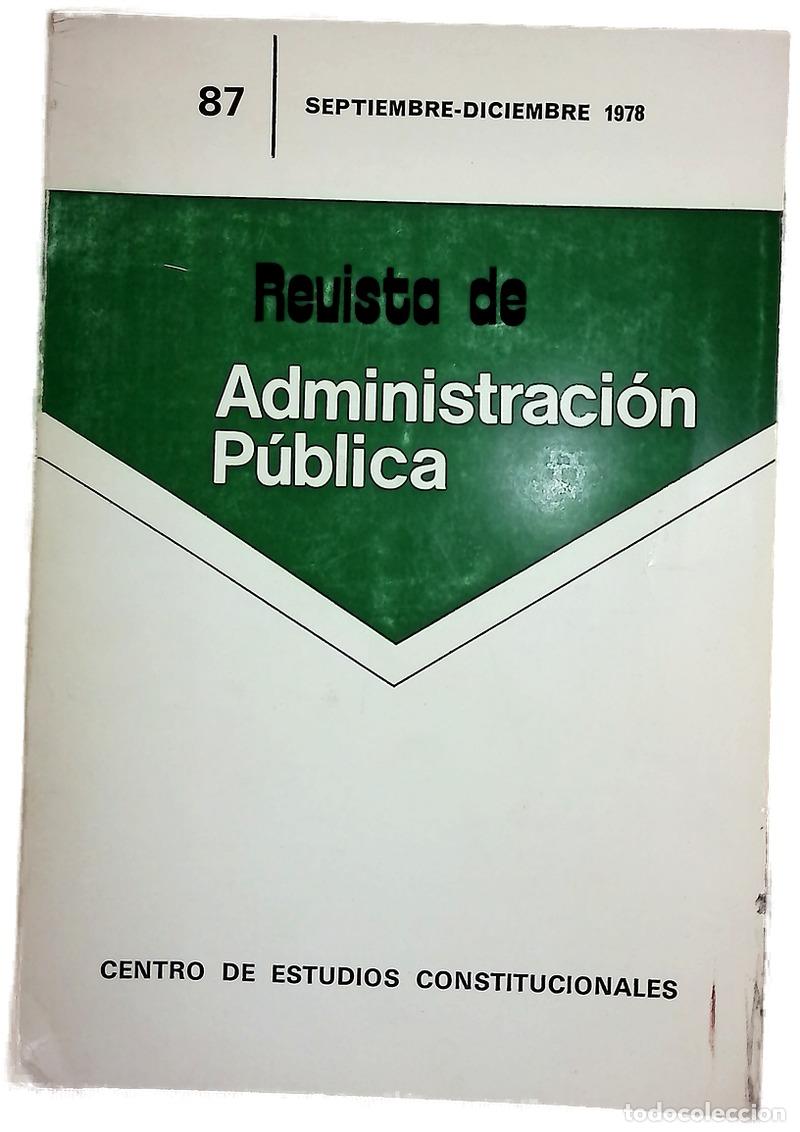 Libros: Revista de administraci&oacute;n p&uacute;blica - Foto 1