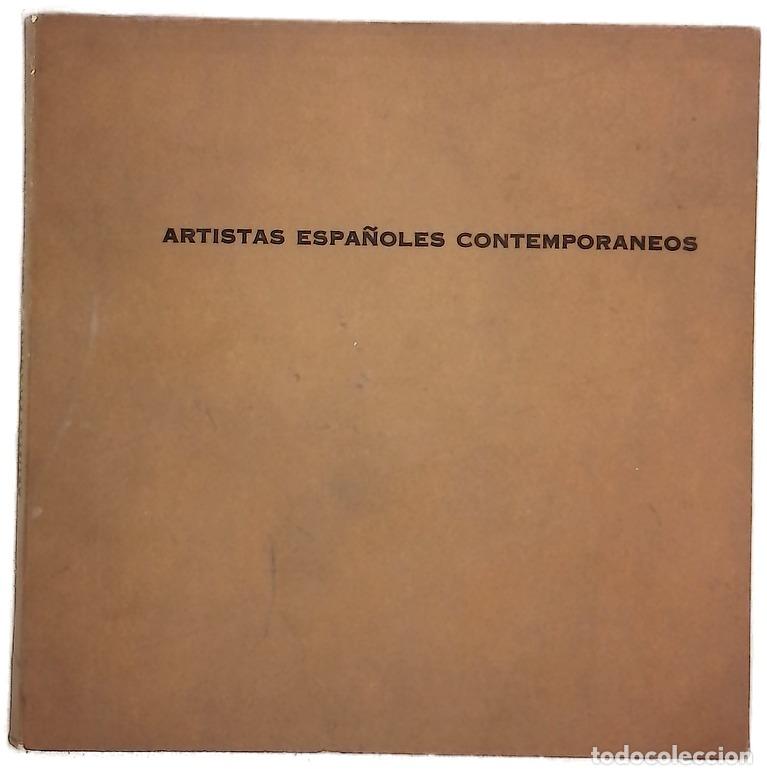 books: Artistas espa&ntilde;oles contempor&aacute;neos dibujos, acuarelas, gouaches. [Cat&aacute;logo]