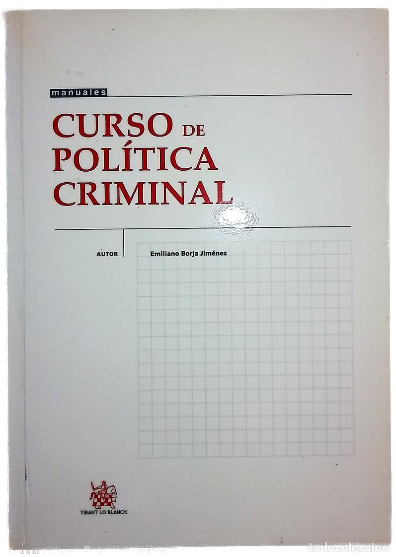 books: Curso de pol&iacute;tica criminal