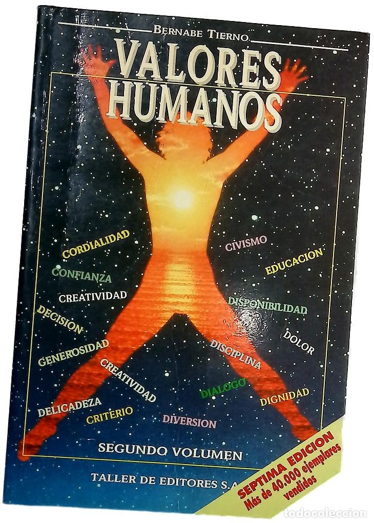 Libros: Valores humanos - Tierno, Bernabe