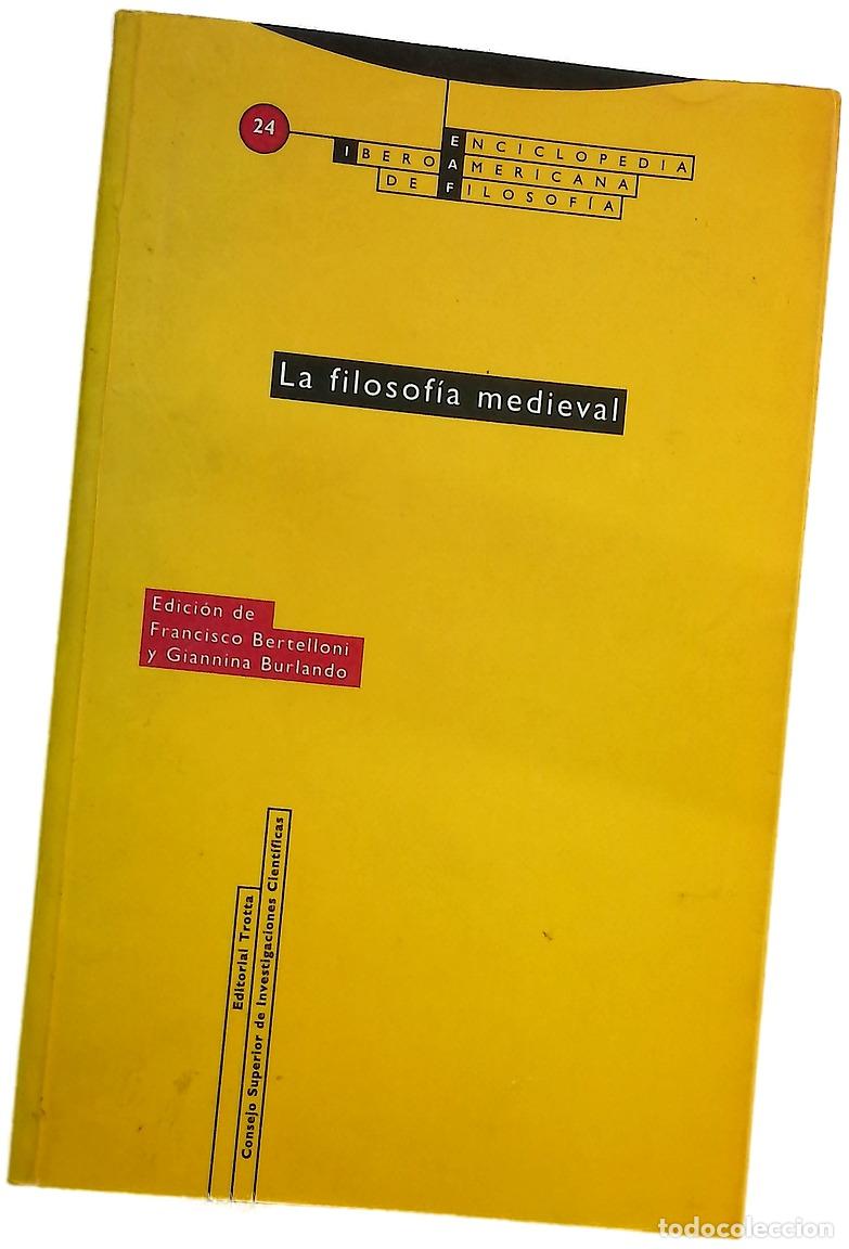 Libros: La filosof&iacute;a medieval - Bertelloni, Francisco; Burlando, Giannina