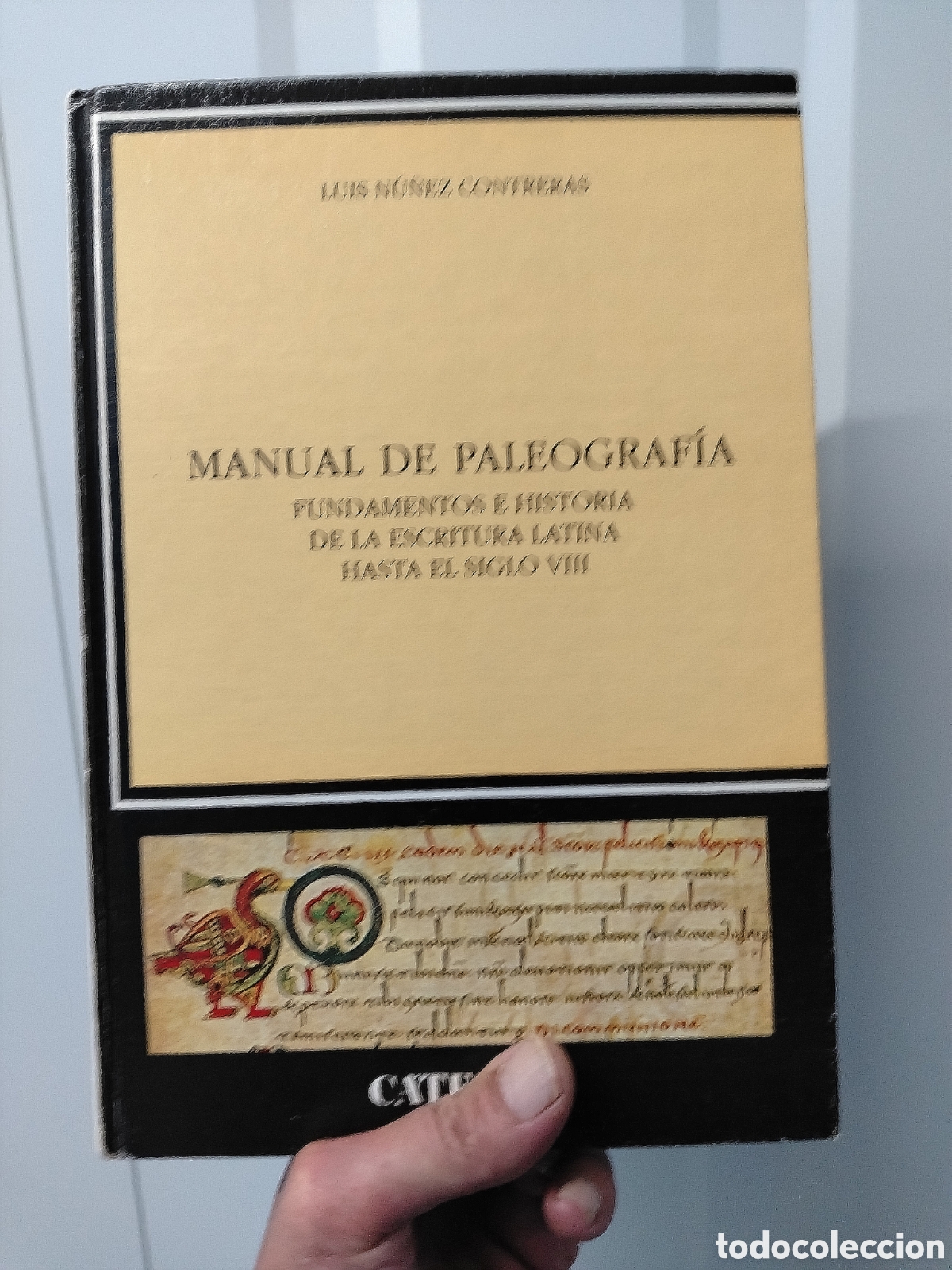 books: MANUAL DE PALEOGRAF&Iacute;A. FUNDAMENTOS E HISTORIA DE LA ESCRITURA LATINA H, S VIII. LUIS NU&Ntilde;EZ CONTRERAS