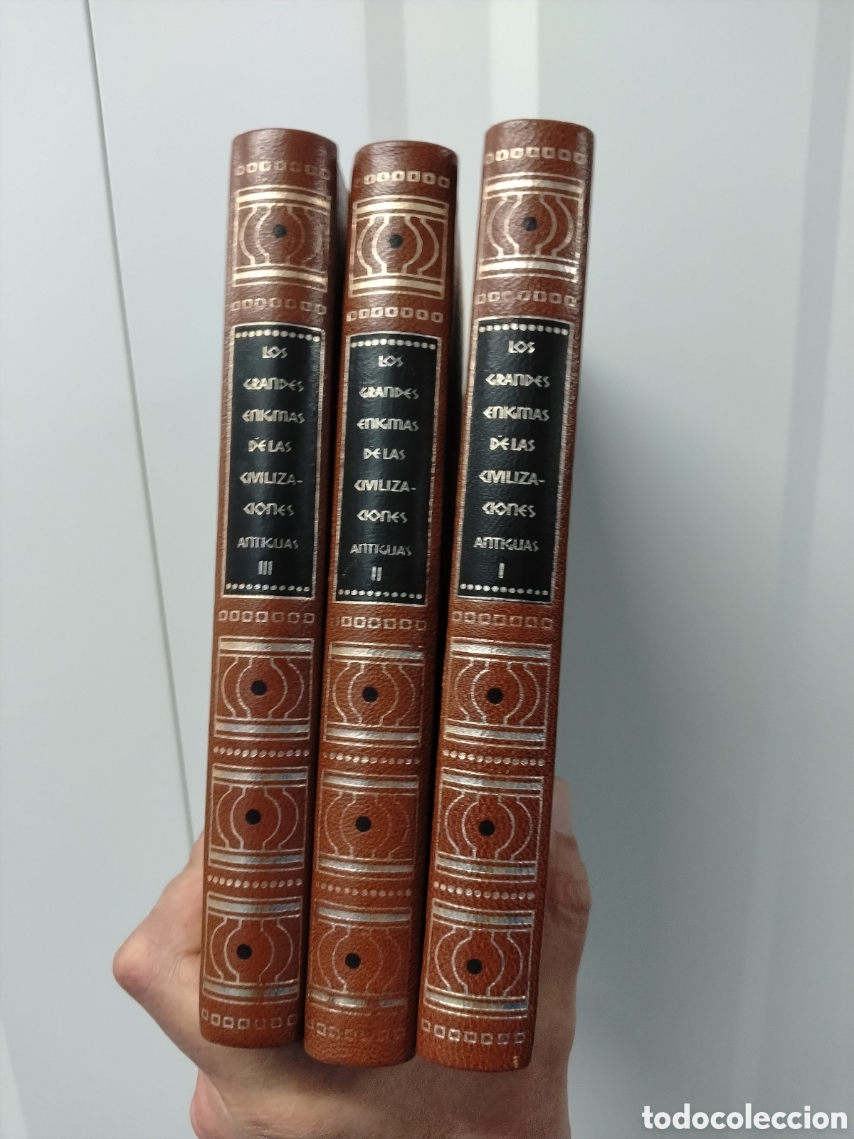 Livres: Los Grandes Enigmas de las civilizaciones Antiguas, Club amigos de la Historia, Volumen I,II y III