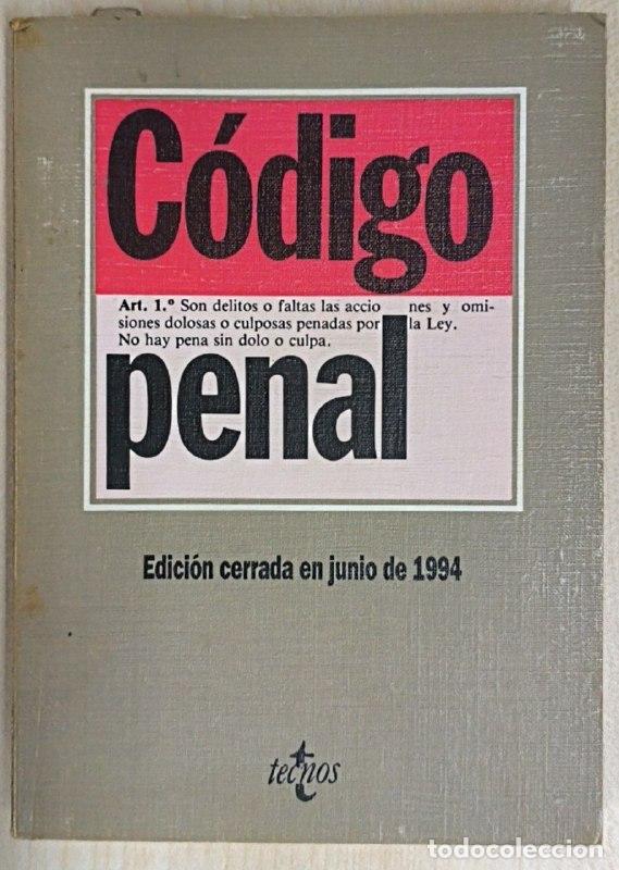 Libros: C&oacute;digo penal. Biblioteca de Textos legales - Foto 1