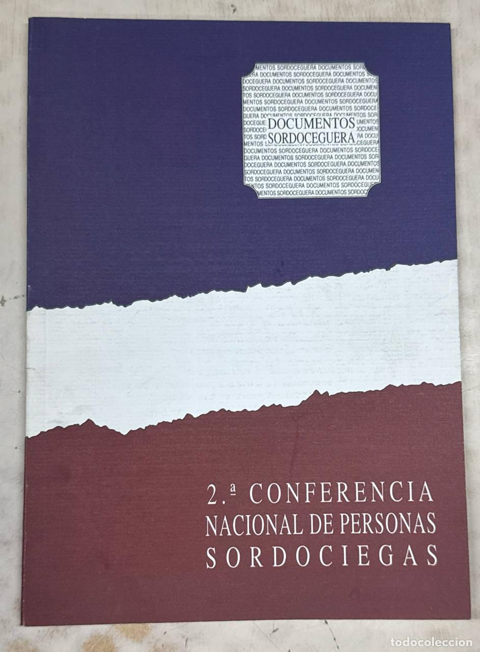 Libros: II Conferencia nacional de personas sordociegas