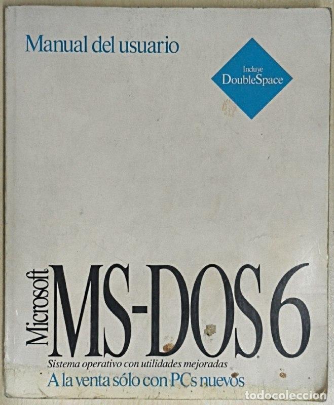Libros: Manual del usuario. Microsoft MS-DOS 6. Sistema operativo con utilidades mejoradas