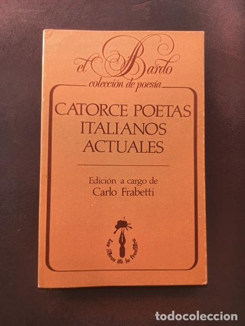 Libros: Carlo Frabetti (ed.) - Catorce poetas italianos actuales