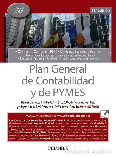 books: Plan General de Contabilidad y de PYMES- 9788436837360