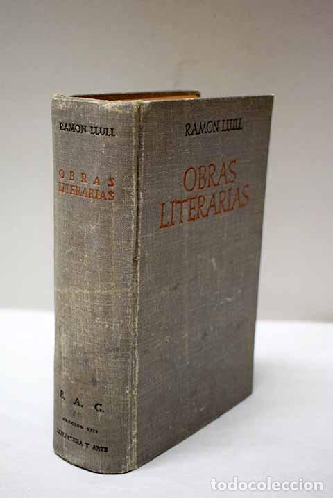 Libros: Obras literarias: LLull, Ram&oacute;n.- LLull, Ram&oacute;n - Foto 1