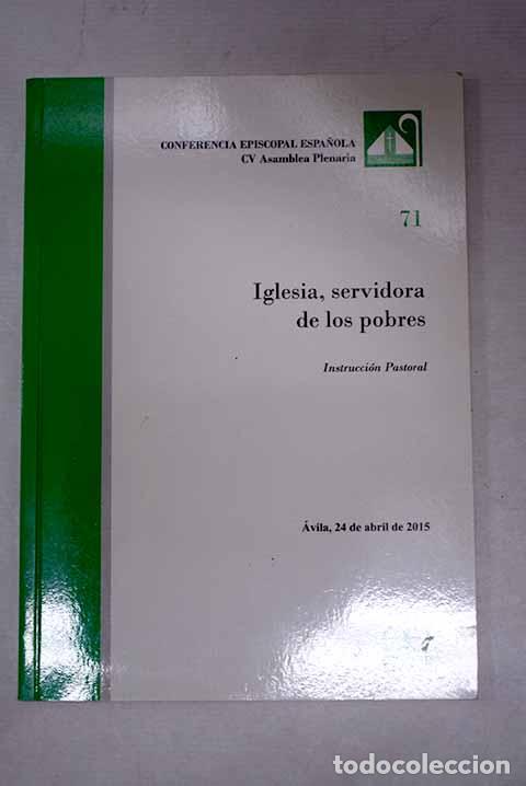 Livros em segunda m&atilde;o: Iglesia, servidora de los pobres: Instrucci&oacute;n Pastoral
