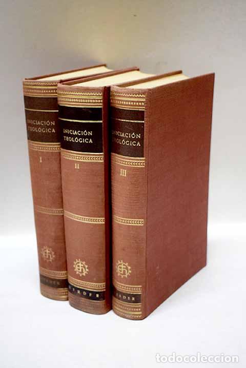 Libros: Iniciaci&oacute;n teol&oacute;gica