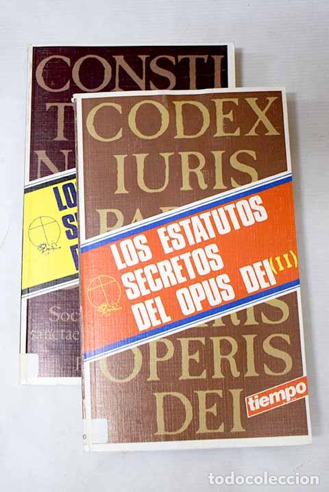 Libros: Los estatutos secretos del Opus Dei - Foto 1