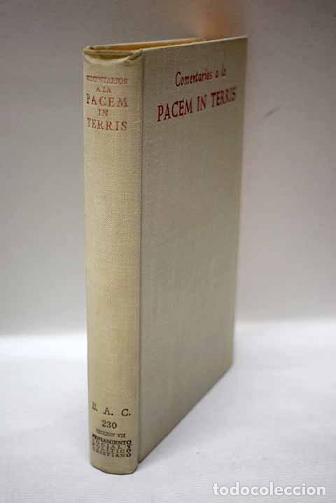 Livros em segunda m&atilde;o: Comentarios a la Pacem in terris
