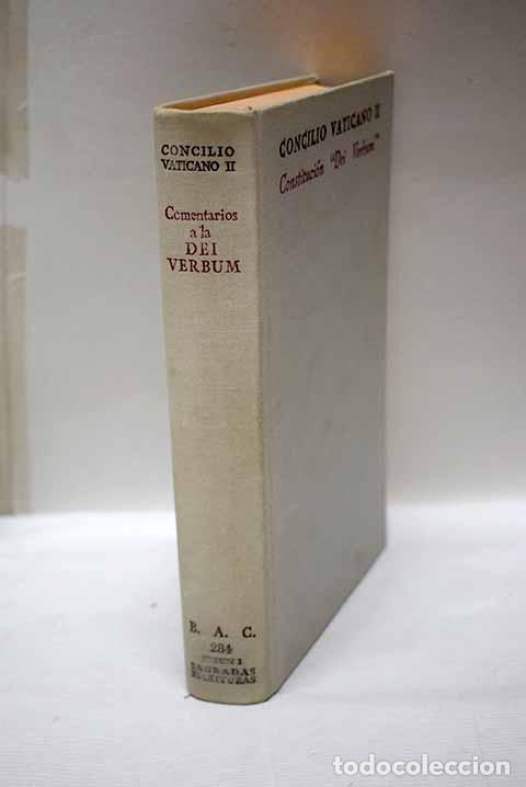 Livros em segunda m&atilde;o: Comentarios a la constituci&oacute;n Dei Verbum sobre la divina revelaci&oacute;n: Concilio Vaticano II