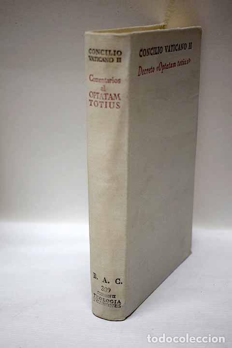 Livros em segunda m&atilde;o: Comentarios al decreto Optatam Totius sobre la formaci&oacute;n sacerdotal
