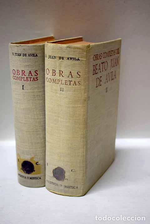 Libros: Obras completas: Juan de &Aacute;vila.- Juan de &Aacute;vila - Foto 1