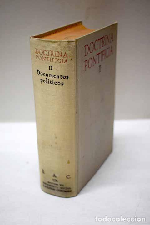 Livros em segunda m&atilde;o: Doctrina pontificia, tomo II