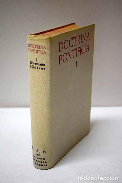 Livros em segunda m&atilde;o: Doctrina pontificia, tomo I