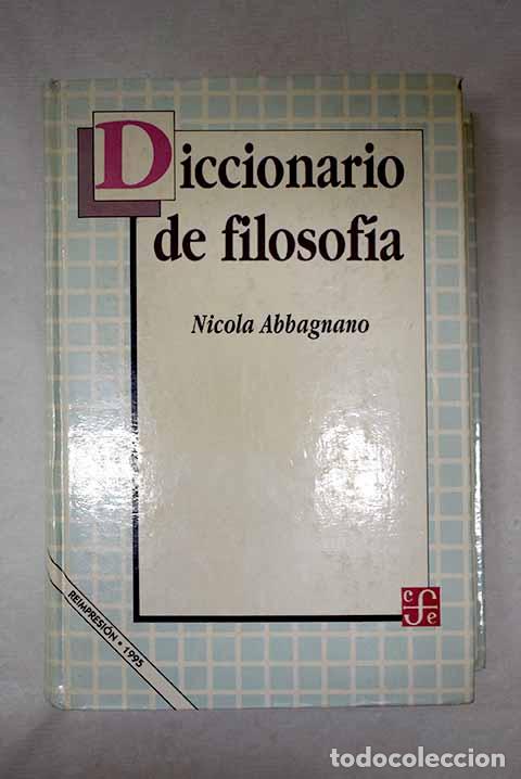 Libros: Diccionario de Filosof&iacute;a.- Abbagnano, Nicola - Foto 1