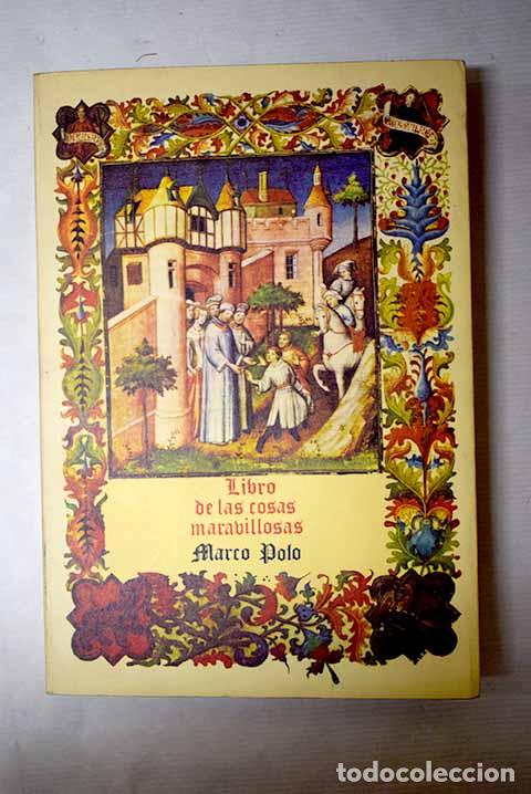 Livros em segunda m&atilde;o: Libro de las cosas maravillosas.- Polo, Marco