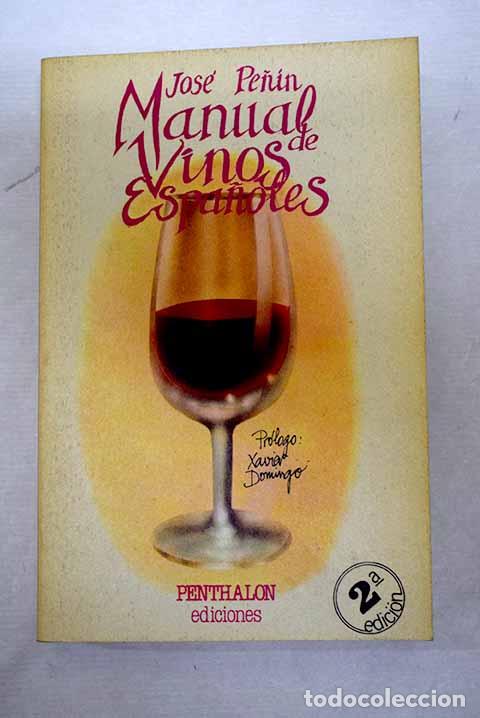 Livros em segunda m&atilde;o: Manual de vinos espa&ntilde;oles.- Pe&ntilde;&iacute;n, Jos&eacute;