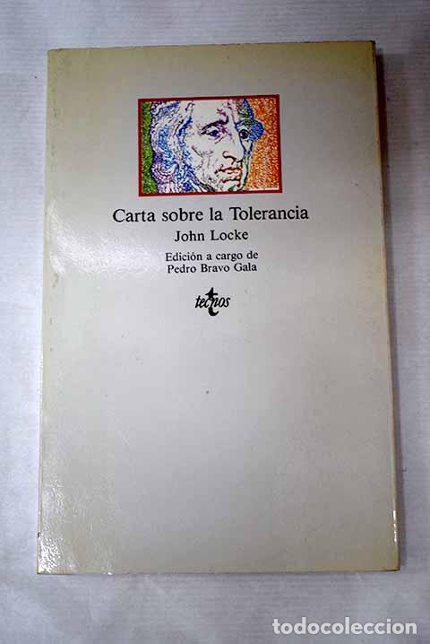 Libros: Carta sobre la tolerancia.- Locke, John - Foto 1