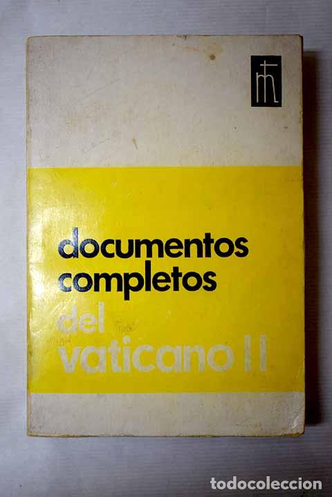 Libri di seconda mano: Documentos completos del Vaticano II
