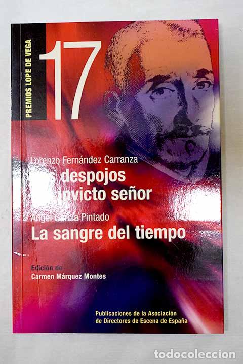 Livres: Los despojos del invicto se&ntilde;or.- Fern&aacute;ndez Carranza, Lorenzo