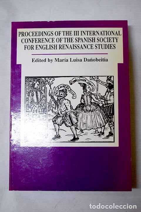 Livros em segunda m&atilde;o: Actas del III Congreso Internacional de la Sociedad Espa&ntilde;ola de Estudios Renacentistas Ingleses