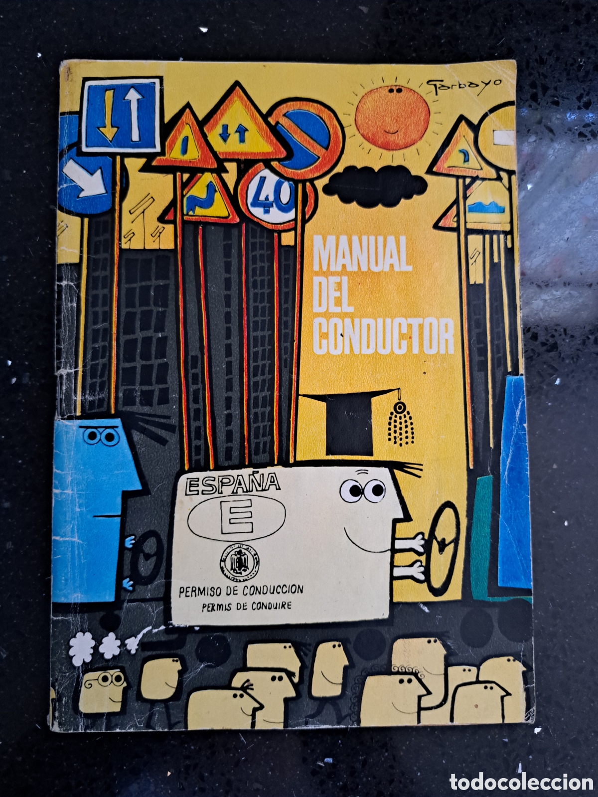 Libros: Manual del Conductor DGT 1970 - Ilustrado por Garbayo (Vintage)