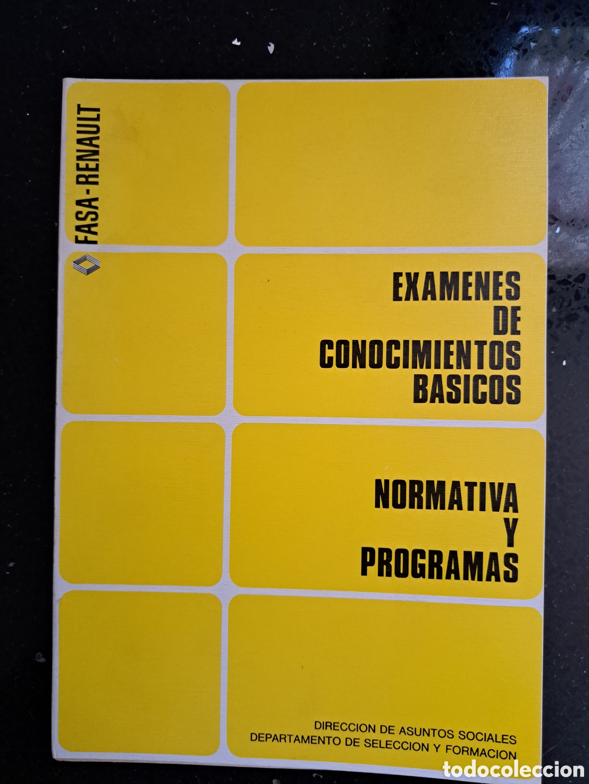 Libros: Manual FASA-Renault (1977) - Ex&aacute;menes de Conocimientos B&aacute;sicos: Normativa y Programas - Foto 17
