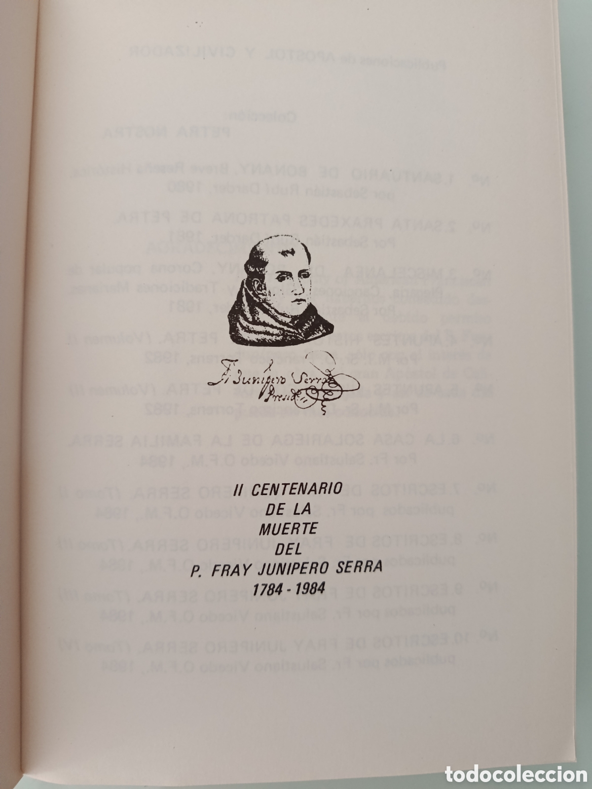Libros: ESCRITOS DE FRAY JUN&Iacute;PERO SERRA TOMO IV - Foto 4