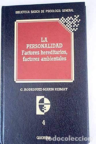 Libros: La personalidad factores hereditarios, factores ambientales
