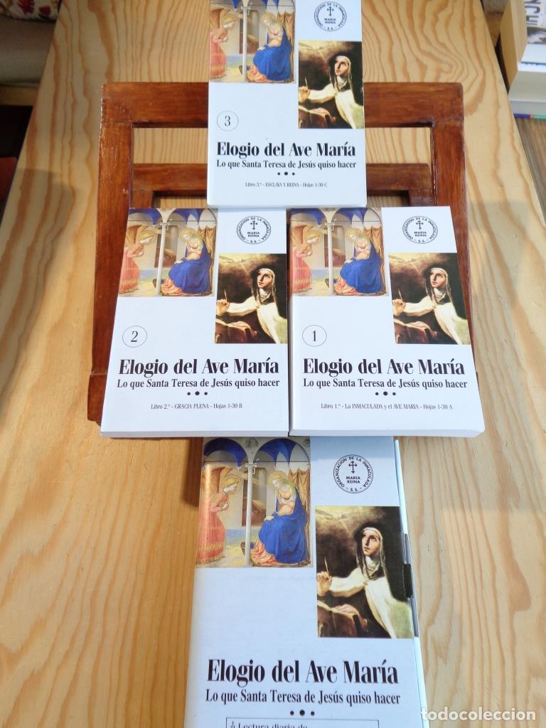 Libri di seconda mano: ELOGIO DEL AVE MAR&Iacute;A. Lo que Santa Teresa de Jes&uacute;s quiso hacer (Tomos I, II y III) (Completa). - UN